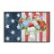 Stupell Industries American Flag Bouquet Framed Giclee Wall Art Design by Leslie Trimbach